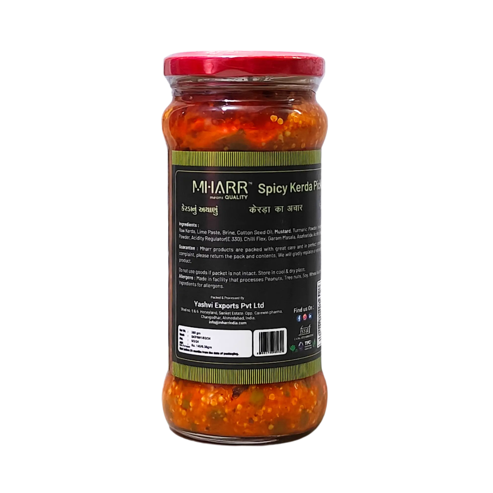 Spicy Kerda Pickle | Mharr India