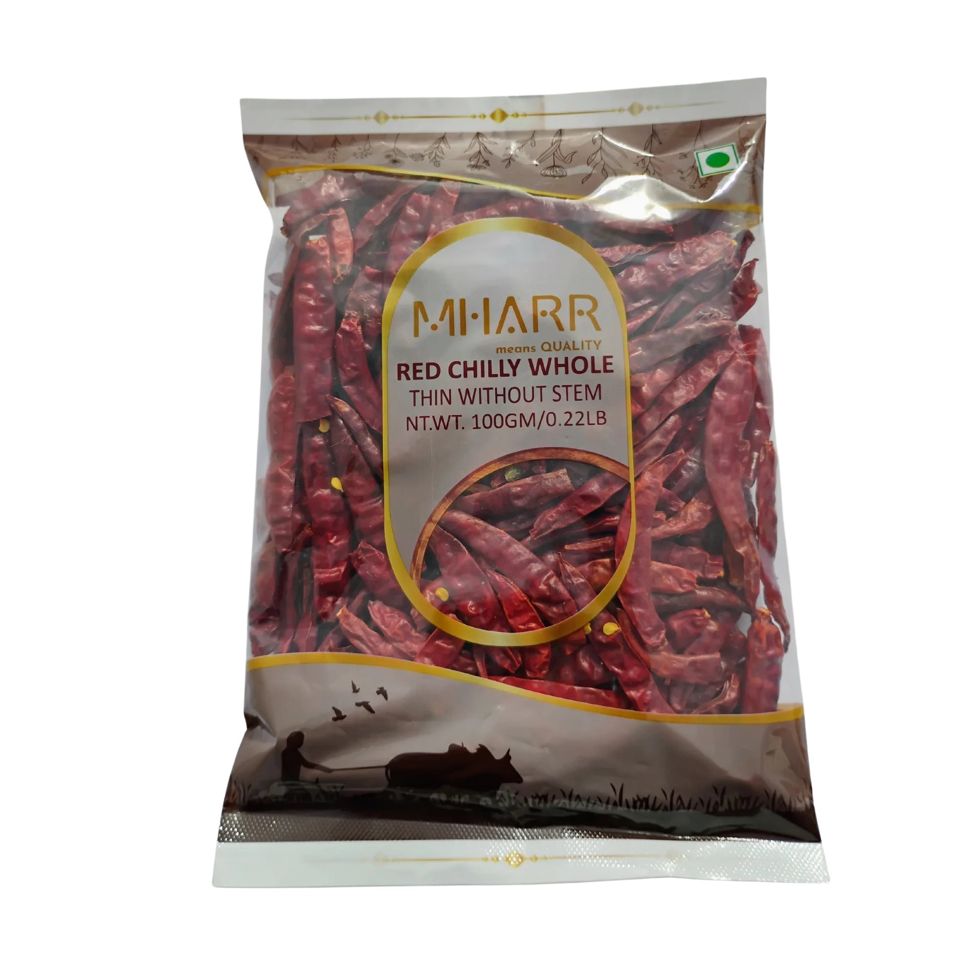 Red Chilli Whole (Pouch) | Mharr India